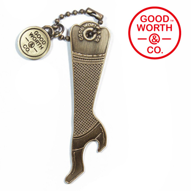 GOOD WORTH (グッドワース) & CO. 　 LEG BOTTLE OPENER　【ボトルオープナー】　