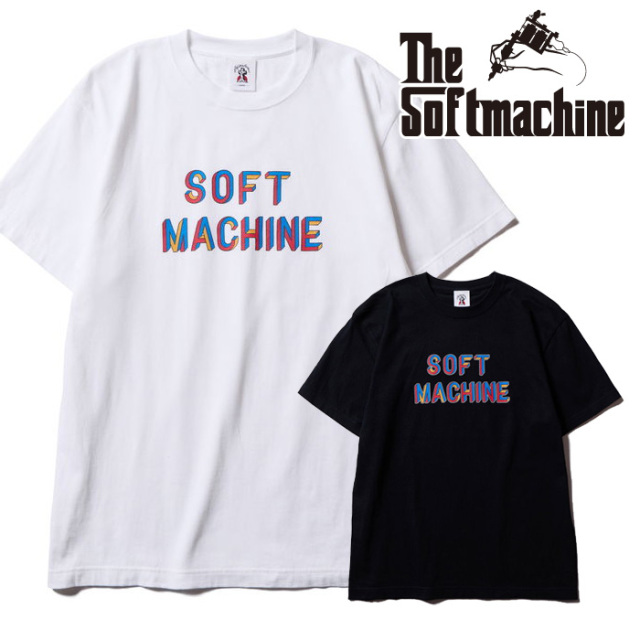 SOFTMACHINE (ソフトマシーン)　MULTIPLE LOGO-T　【Tシャツ】【ホワイト ブラック タトゥー】【2026 SPRING & SUMMER】【お取り寄せ