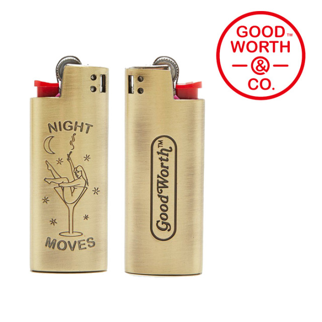 GOOD WORTH (グッドワース) & CO. 　 NIGHT MOVES LIGHTER CASE - SMALL　【ライターケース】【Bic J25】　