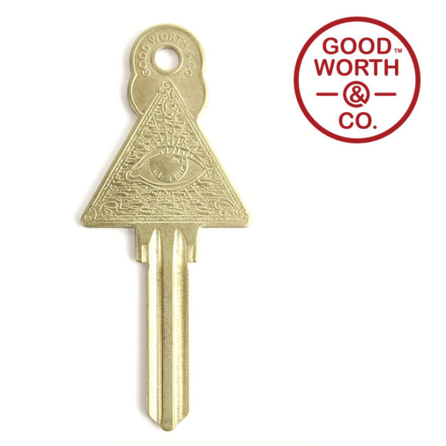 GOOD WORTH (グッドワース) & CO. 　 SEEING EYE KEY　【MIWA製U9(ユーナイン)】　