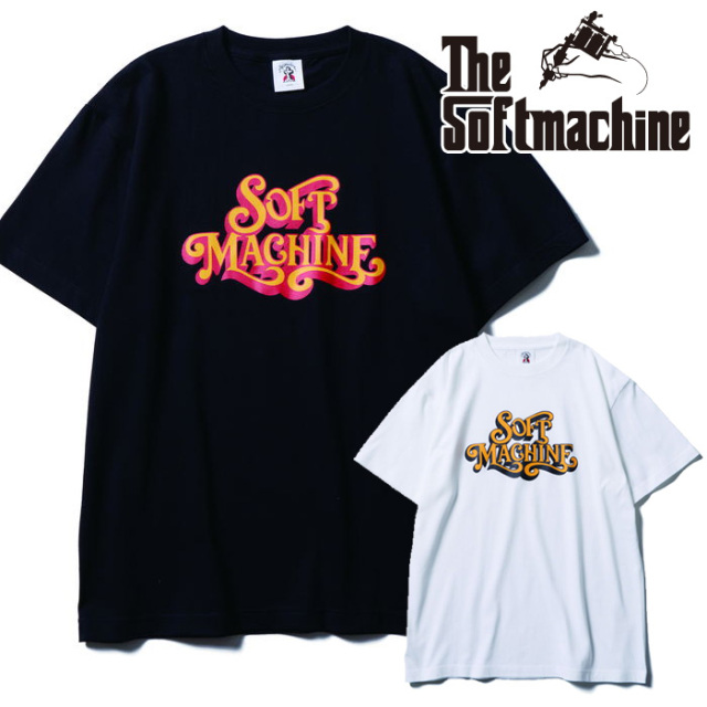 SOFTMACHINE (ソフトマシーン)　 SUBJECT-T　【Tシャツ】【ホワイト ブラック タトゥー】【2026 AUTUMN&WINTER 先行予約】【予約商品