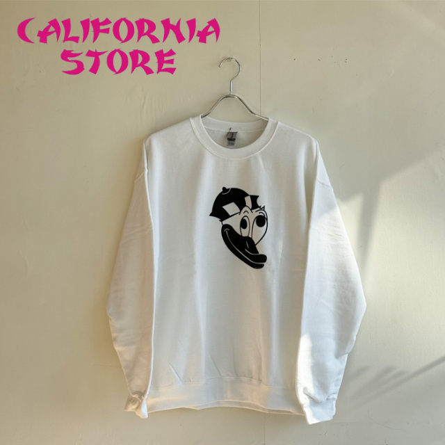 CALIFORNIA STORE(カリフォルニアストア)　 boob Duck SWEAT 　 【クルーネックスウェット】【 生刷り】