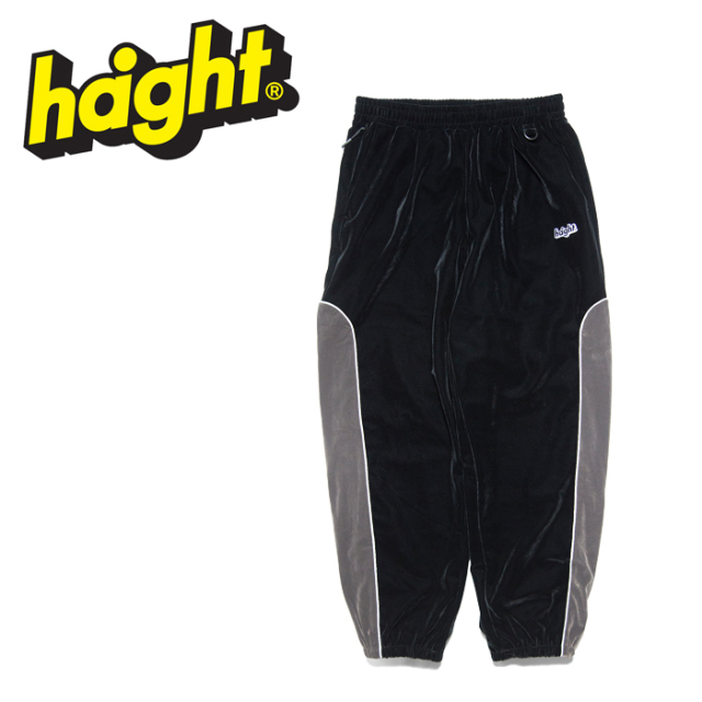 HAIGHT (ヘイト)　VELOUR TRACK PANTS　 【パンツ】【HTAW-265002】　【2026 AUTUMN&WINTER 新作】