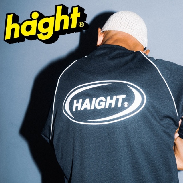 HAIGHT (ヘイト)　OVAL LOGO DRY Tee　 【ドライTシャツ】【HTSS-261007】　【2026 SPRING&SUMMER 新作】