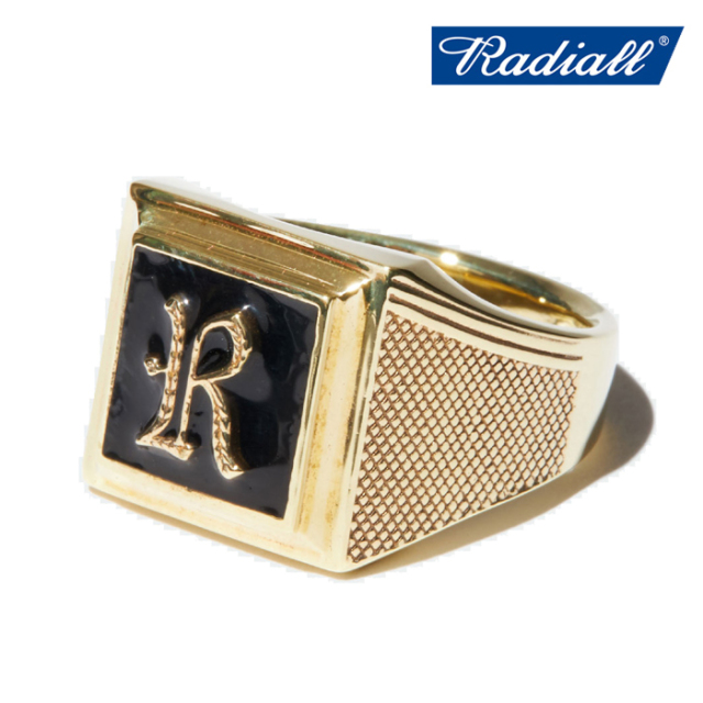 RADIALL (ラディアル)　 SYMBOLIZE - PINKY RING(BRASS)　 【ピンキーリング 指輪 アクセサリー ブラス】【2020 AUTUMN&WINTER SPOT