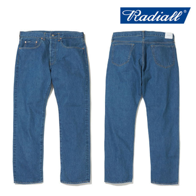 RADIALL ラディアル 　 KUSTOM 350B-STRAIGHT FIT PANTS　 【デニムパンツ ジーンズ 定番 ストレート】【2021 AUTUMN&WINTER COLLECT