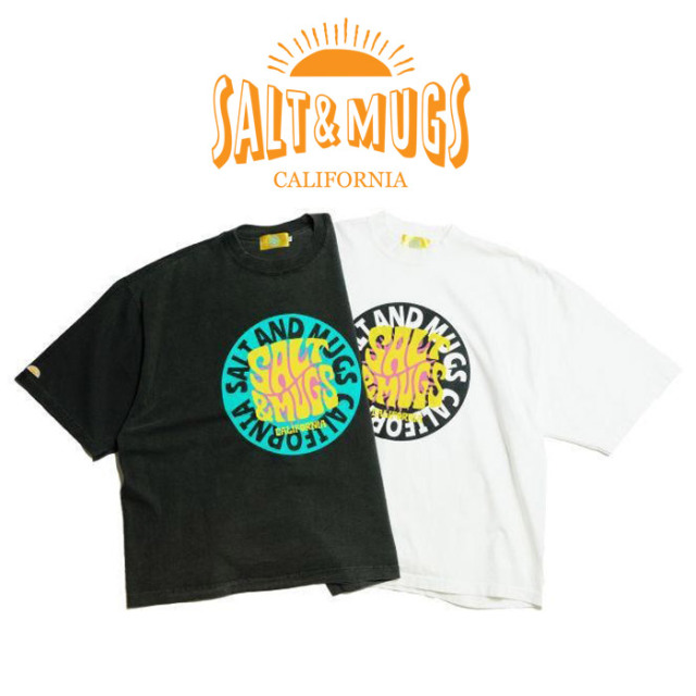 SALT&MUGS(ソルトアンドマグズ)　RHCP Circle Logo Loose Big Tee　【Tシャツ 半袖】【2025 Summer Spot collection 新作】【SMSST04