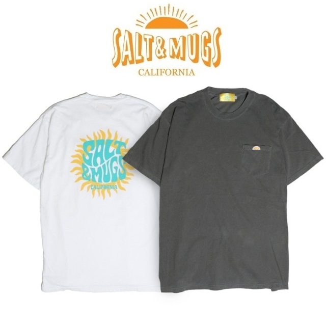 SALT&MUGS(ソルトアンドマグズ)　PL Flare Pkt Tee　【Tシャツ 半袖】【2025 Summer Spot collection 新作】【SMSST053】
