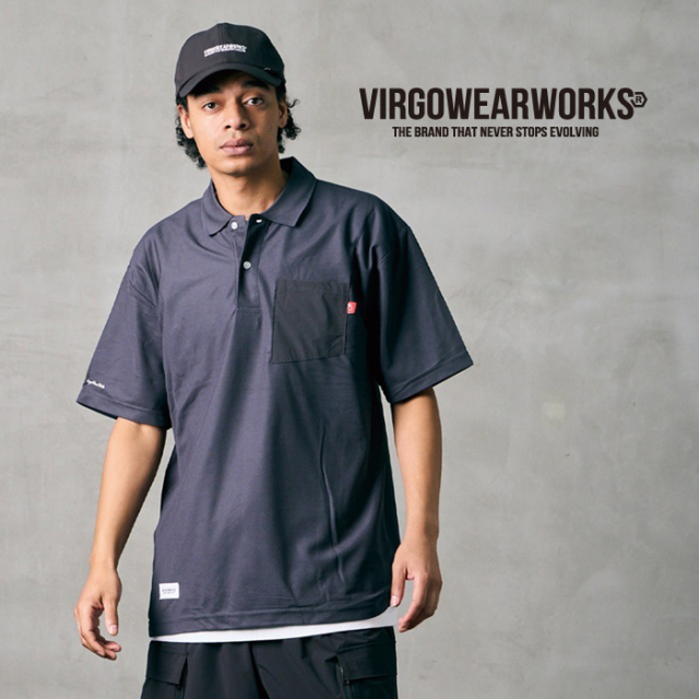 VIRGOwearworks (ヴァルゴウェアワークス)  　DRY MOTION POLO　【ポロシャツ】【VG-CUT-514】【2026 SPRING&SUMMER 先行予約】【キ