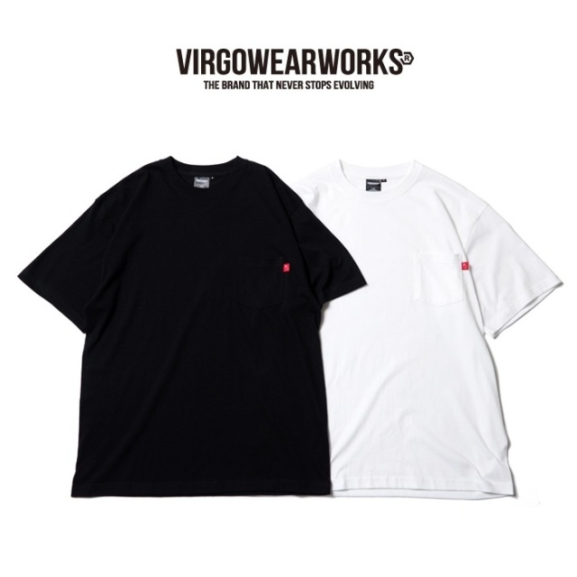 VIRGOwearworks (ヴァルゴウェアワークス)  　Standard Pkt Tee 2pac set　【ポケットTシャツ 半袖】【VG-CUT-522】【2026 Summer Sp