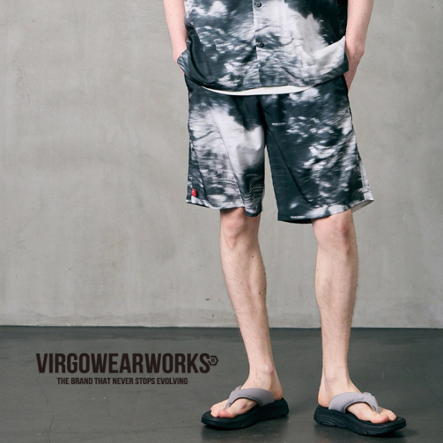 VIRGOwearworks (ヴァルゴウェアワークス)  　FOREST SIGN ALOHA SHORTS　【ショートパンツ】【VG-PT-463】【2026 SPRING&SUMMER 先
