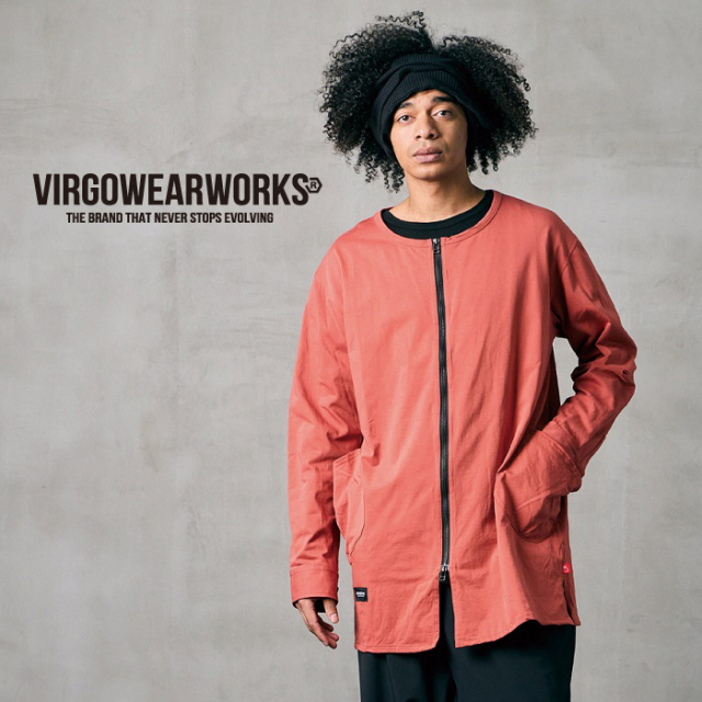 VIRGOwearworks (ヴァルゴウェアワークス)  　ESSENCE ZIP SHIRT　【ジップシャツ】【VG-SH-273】【2026 SPRING&SUMMER】【お取り寄