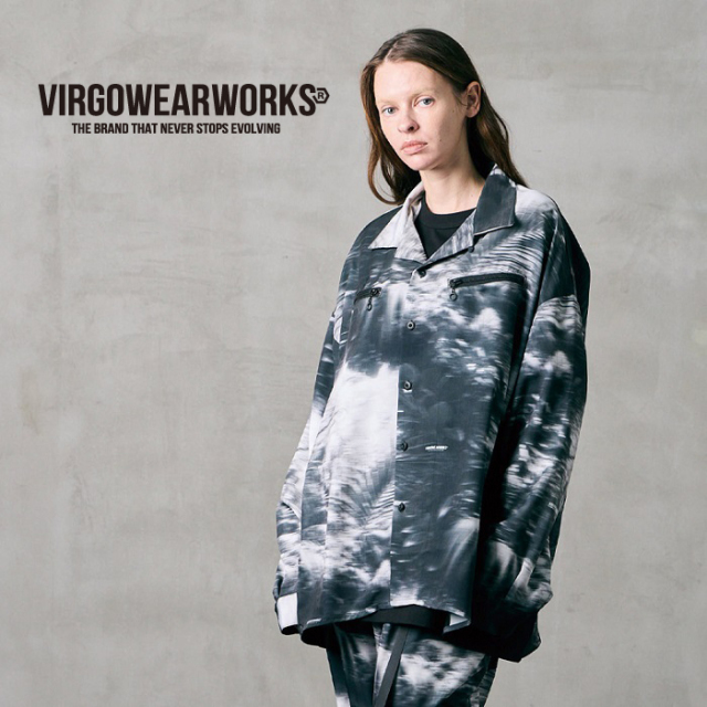 VIRGOwearworks (ヴァルゴウェアワークス)  　FOREST SIGN LONGSHIRT　【シャツ 長袖】【VG-SH-274】【2026 SPRING&SUMMER 先行予約