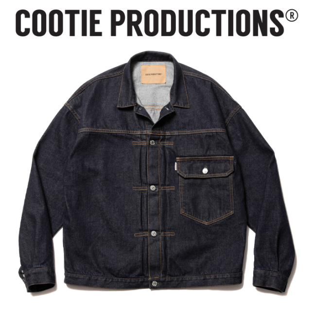 COOTIE (クーティー)　 1st Type Denim Jacket 　【デニムジャケット ジャケット】【CTE-21A202】【COOTIE PRODUCTIONS クーティープ