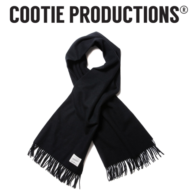 COOTIE (クーティー) Wool Stole 　【CTE-21A518】【ウールストール マフラー】【COOTIE PRODUCTIONS クーティープロダクションズ】