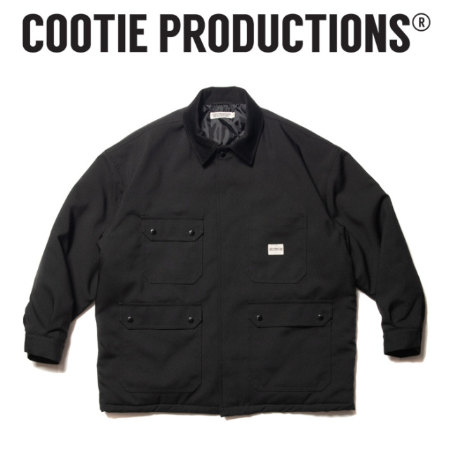 COOTIE (クーティー)　 Polyester OX Padded Coverall 　【カバーオール】【COOTIE PRODUCTIONS クーティープロダクションズ】【CTE-