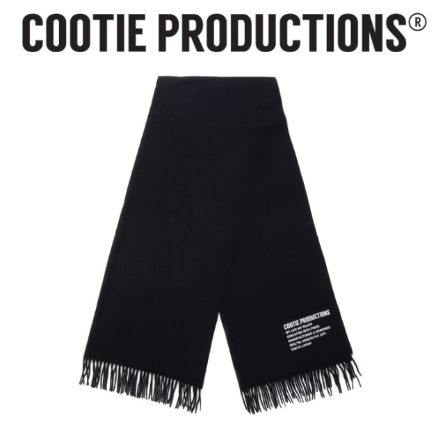 COOTIE(クーティー) 　 Wide Wool Stole 　【マフラー ストール】【CTE-22A529】【COOTIE PRODUCTIONS クーティープロダクションズ】