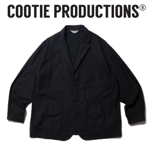 COOTIE (クーティー)　 Garment Dyed Lapel Jacket　【ラペル ジャケット】【COOTIE PRODUCTIONS クーティープロダクションズ】【CTE