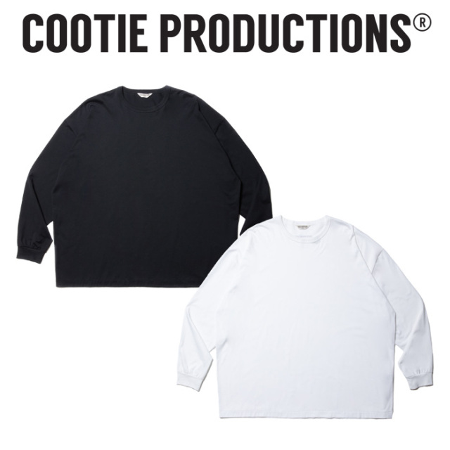 COOTIE (クーティー)　 Supima Oversized L/S Tee 　【ロングスリーブ TEEシャツ】【COOTIE PRODUCTIONS クーティープロダクションズ