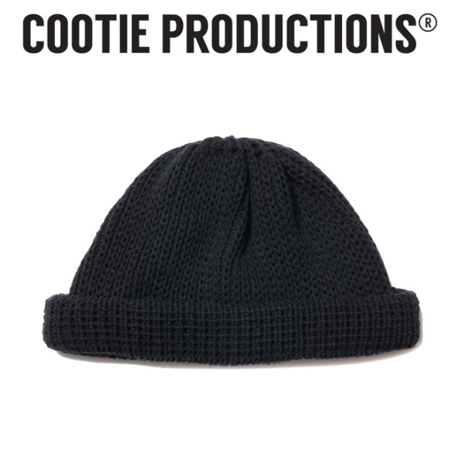 COOTIE(クーティー) 　 Silk Lowgauge Roll Up Beanie 　【ビーニ― 帽子】【CTE-23A503】　