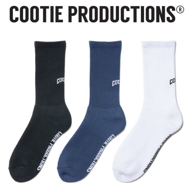 COOTIE (クーティー) Raza Middle Socks 　【CTE-23A531】【ソックス 靴下】【COOTIE PRODUCTIONS クーティープロダクションズ】