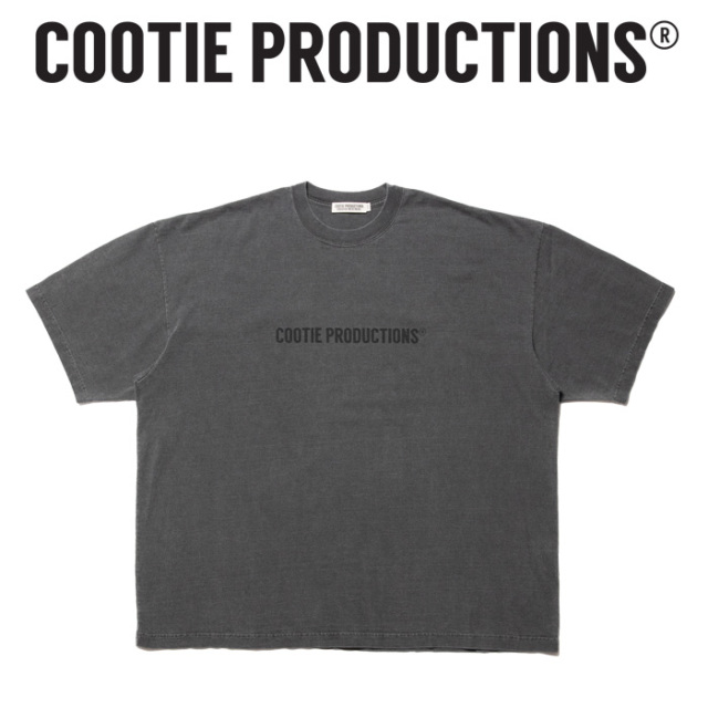 COOTIE (クーティー)　 Pigment Dyed S/S Tee 　【ピグメントダイ オーバーサイズ ショートスリーブ TEEシャツ】【COOTIE PRODUCTION