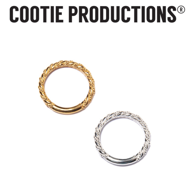 COOTIE (クーティー)  Chingon Ring 　【シルバー SILVER】【ゴールド GOLD】【リング RING】【CTE-23S523】【COOTIE PRODUCTIONS ク