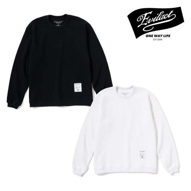 EVILACT (イーブルアクト)　WAFFLE LS　【ワッフルTシャツ 長袖】【EA26-ACT2-T02】【2026 AUTUMN/WINTER 新作】 　 インタープレイ