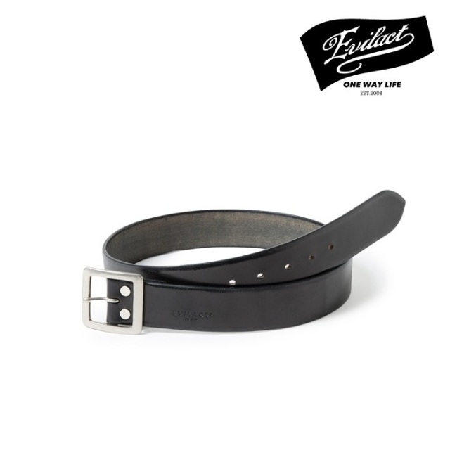 EVILACT (イーブルアクト)　LEATHER BELT 45　【レザーベルト】【EA-AWK-A04】【2025 AUTUMN&WINTER新作】 　 インタープレイ INTERP