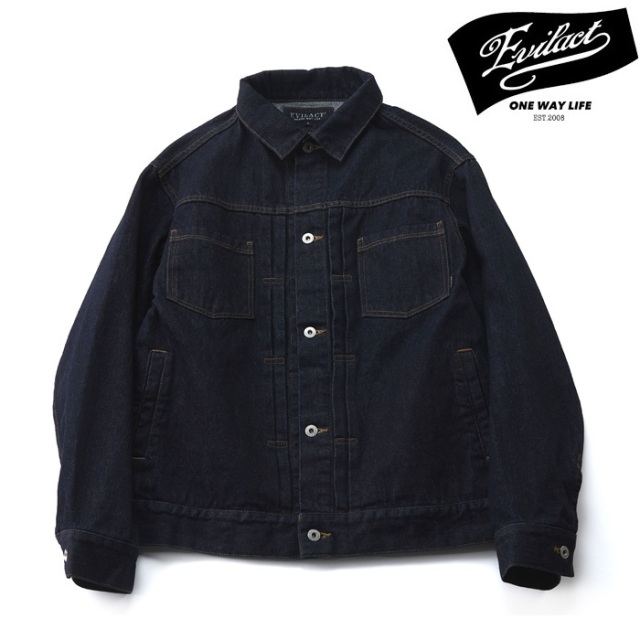 EVILACT (イーブルアクト)　DENIM JKT 01 　【デニム ジャケット】【EA-DJ01-CS】【2025SPRING/SUMMER新作】 　 インタープレイ INTE
