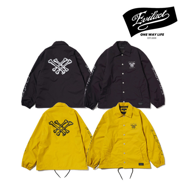 EVILACT (イーブルアクト)　CROSS BONE WIND BREAKER　【ジャケット】【EA25-ACT2-J02】【2025 AUTUMN&WINTER 新作】 　 インタープ