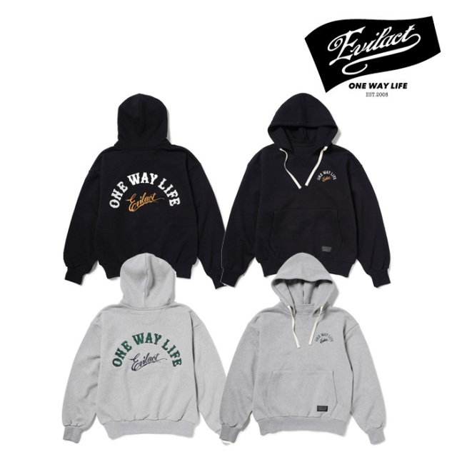 EVILACT (イーブルアクト)　HEAVY SWEAT HOODIE　【パーカー】【EA25-ACT2-T03】【2025 AUTUMN&WINTER 新作】 　 インタープレイ INT