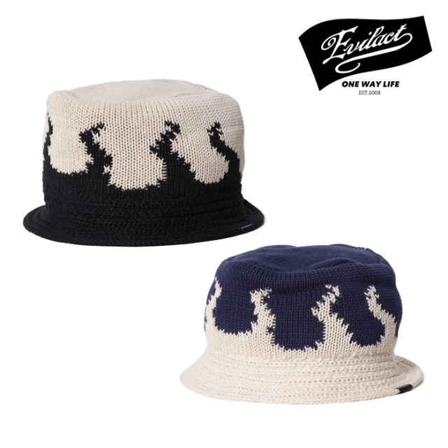 EVILACT (イーブルアクト)　FLAMES CRUSHER HAT　【クラッシャーハット 帽子】【EA26-ACT1-C01】【2026 SPRING/SUMMER 新作】 　 イ