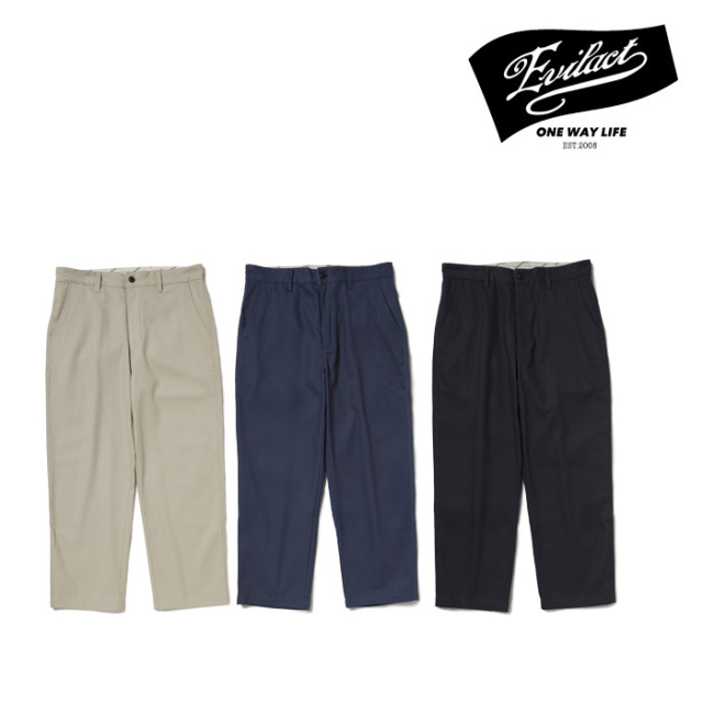 EVILACT (イーブルアクト)　CANVAS PANTS　【キャンバスパンツ】【EA26-ACT1-P01】【2026 SPRING/SUMMER 新作】 　 インタープレイ I