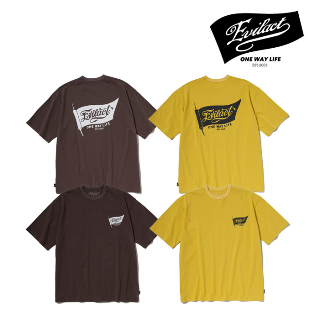 EVILACT (イーブルアクト)　FLAG-261 SS　【Tシャツ 半袖】【EA26-ACT1-T04】【2026 SPRING/SUMMER 新作】 　 インタープレイ INTERP