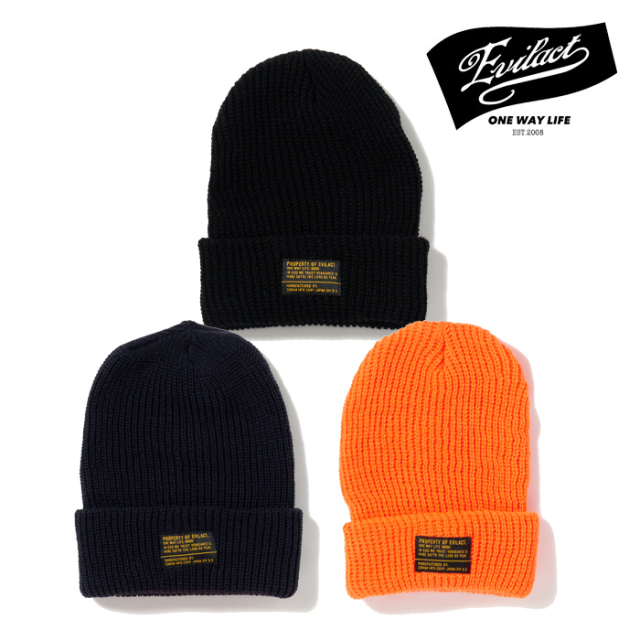 EVILACT (イーブルアクト)　WATCH CAP　【ワッチキャップ ニット帽】【EA26-ACT2-C02】【2026 AUTUMN/WINTER 新作】 　 インタープレ