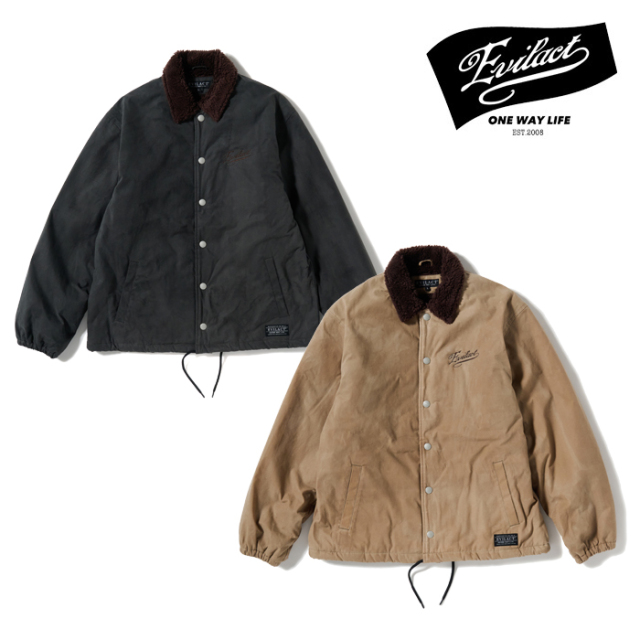 EVILACT (イーブルアクト)　OILED WORK JACKET　【ワークジャケット】【EA26-ACT2-J04】【2026 AUTUMN/WINTER 新作】 　 インタープ