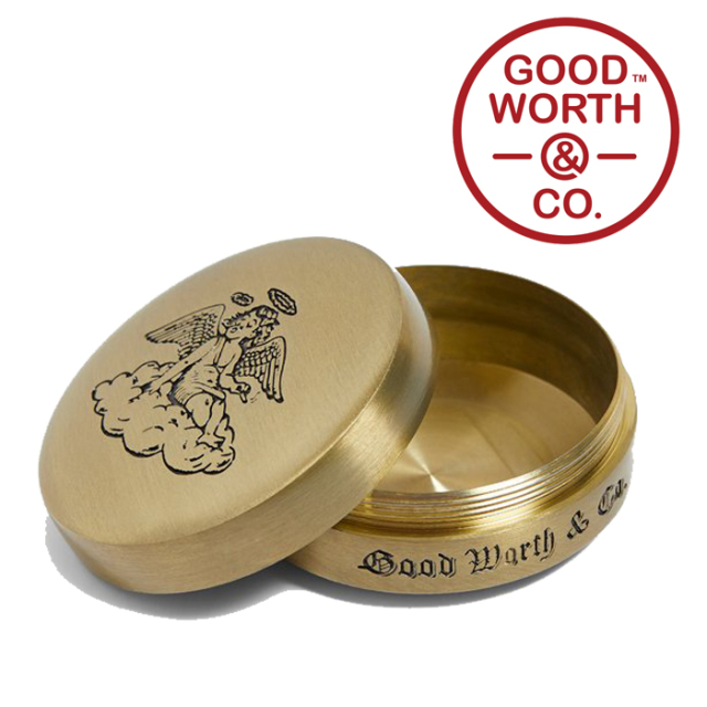 GOOD WORTH(グッドワース) & CO 　ANGEL BRASS STASH CASE　【2019SUMMER COLLECTION】　