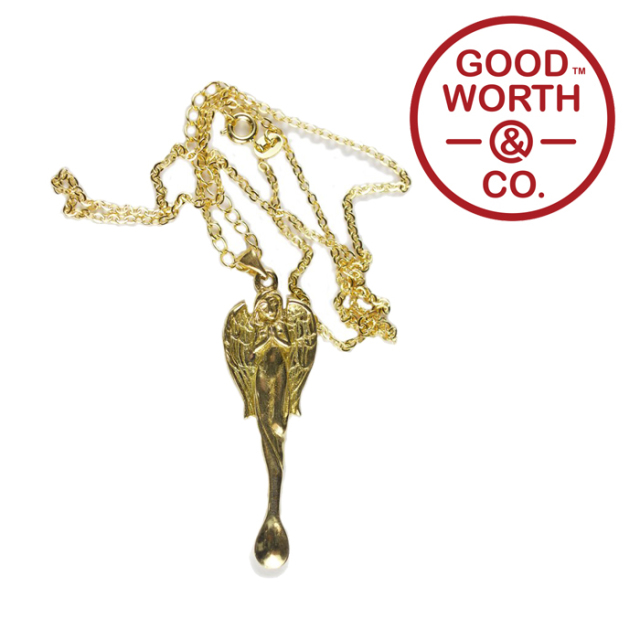 GOOD WORTH (グッドワース) & CO. 　 ANGEL SPOON PENDANT　【2019SUMMER COLLECTION】【スプーンネックレス】　