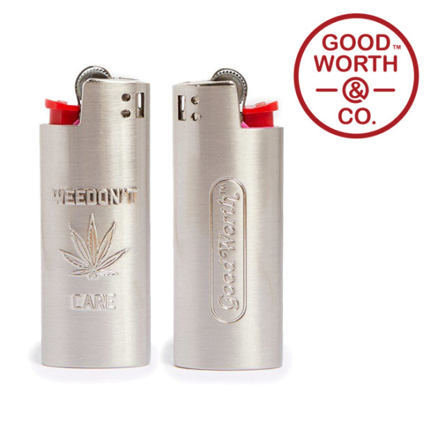 GOOD WORTH (グッドワース) & CO. 　 WEEDON'T CARE LIGHTER CASE - SMALL　【ライターケース】【Bic J25】　