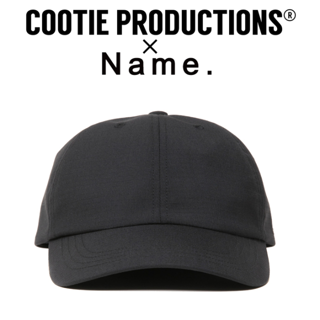 COOTIE PRODUCTIONS(クーティープロダクション) 　 Ripstop 6 Panel Curved Brim Cap 　【COOTIE PRODUCTIONS × Name.】【Name. ネー