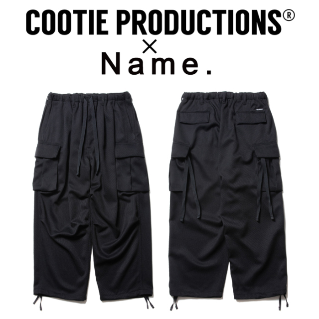 COOTIE PRODUCTIONS(クーティープロダクション)　 Polyester Kersey Error Fit Cargo Easy Pants 　【COOTIE PRODUCTIONS クーティー