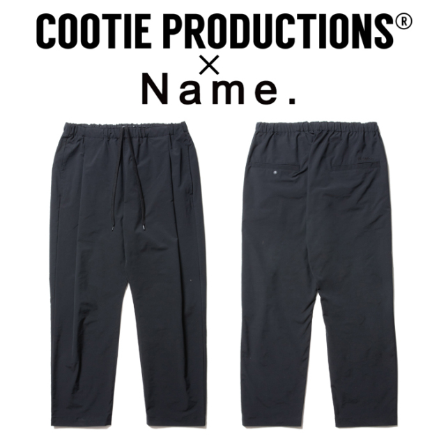 COOTIE PRODUCTIONS(クーティープロダクション)　 Polyester Taffeta 1 Tuck Easy Ankle Pants 　【COOTIE PRODUCTIONS クーティープ