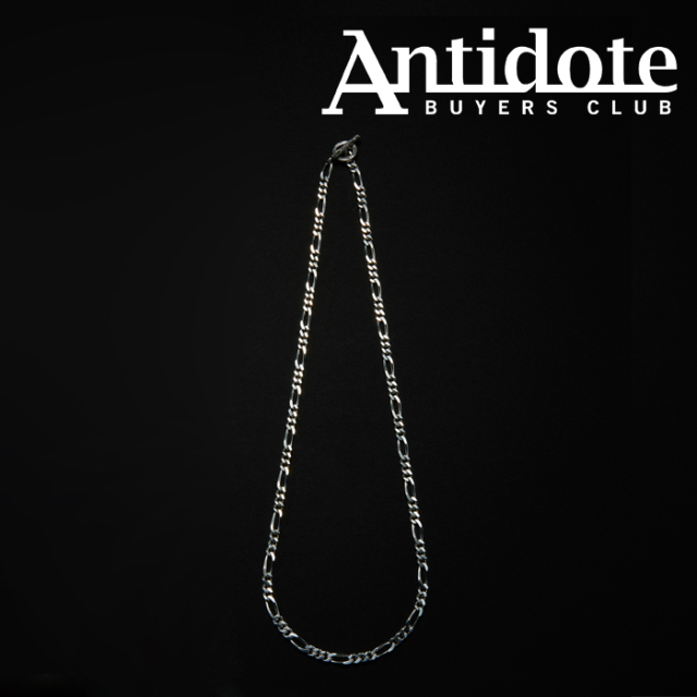 Antidote フィガロチェーン ペンダントトップ ANTIDOTE BUYERS CLUB - FIGARO CHAIN (SILVER) / フィガロ