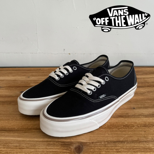 VANS バンズ ヴァンズ 　 AUTHENTIC REISSUE 44 (BLACK/MARSHMALLOW)　 【オーセンティック  スニーカー】【おしゃれ シンプル 定番 