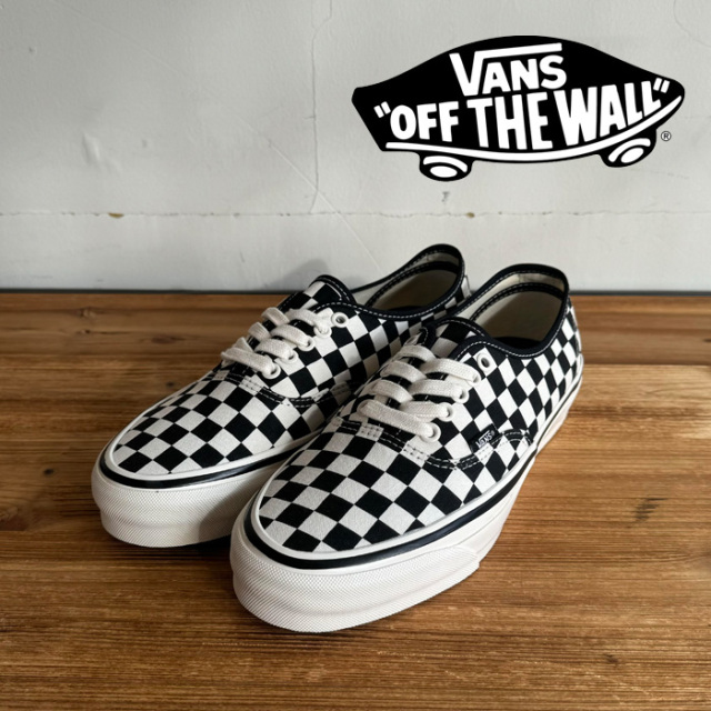 VANS バンズ ヴァンズ 　 MTE AUTHENTIC REISSUE (CHECKERBOARD)　 【オーセンティック  スニーカー】【おしゃれ シンプル 定番 チェ
