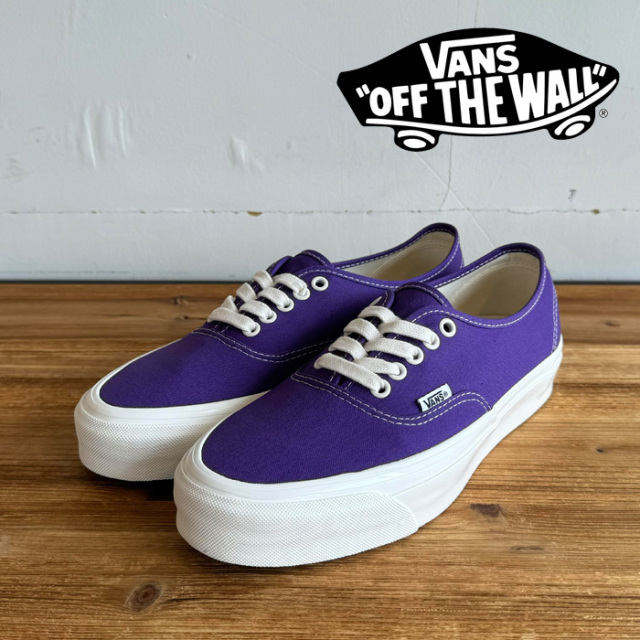 VANS バンズ ヴァンズ 　 MTE AUTHENTIC REISSUE 44 (ROYAL PURPLE)　 【オーセンティック  スニーカー】【おしゃれ シンプル 定番】