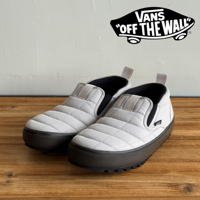 VANS バンズ ヴァンズ 　 MTE SNOW LODGE SLIPPER MID (OATMEAL GUM)　【キルトスリッポン】【VN000D2A2LH】【インタープレイ INTERP