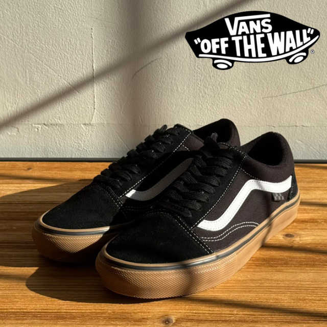 VANS バンズ ヴァンズ オールドスクール　 SKATE OLD SKOOL(BLACK/GUM)　 【オールドスクール スケート スニーカー】【定番 おしゃれ