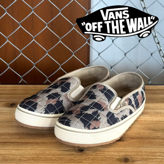 VANS バンズ ヴァンズ 　 SLIP-ER 2  (LEOPARD Incense)　【キルトスリッポン レオパード】【VN000Y6G4MG】【インタープレイ INTERPL
